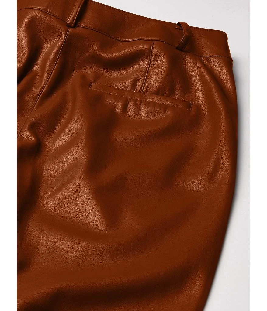 商品Calvin Klein|Women's Pleat FRNT Pu Pant,价格¥513,第2张图片详细描述