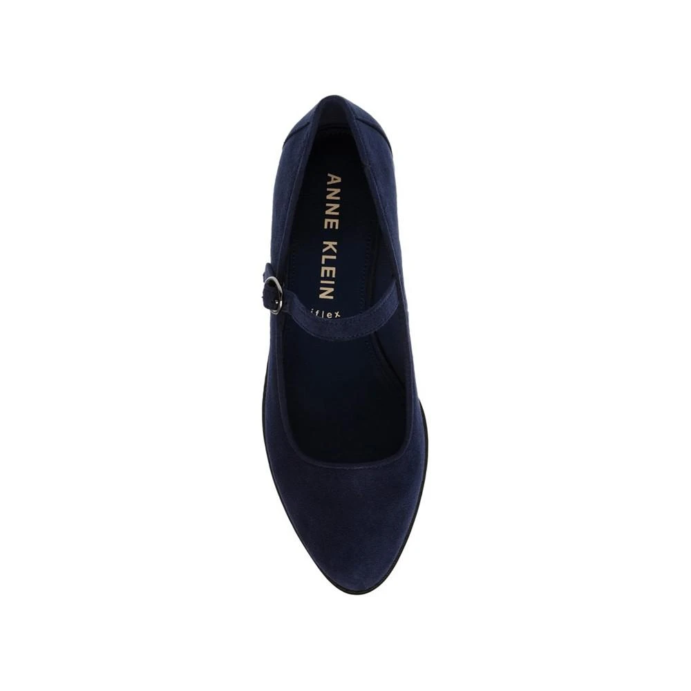 商品Anne Klein|Women's Selma Almond Toe Mary Jane Flats,价格¥355,第4张图片详细描述