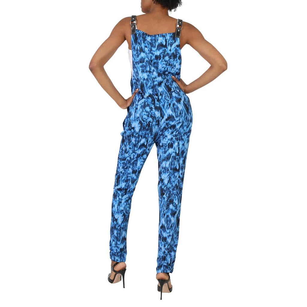 商品Burberry|Burberry Ripple-Print Jumpsuit In Ink Blue, Brand Size 8 (US Size 6),价格¥1576,第3张图片详细描述