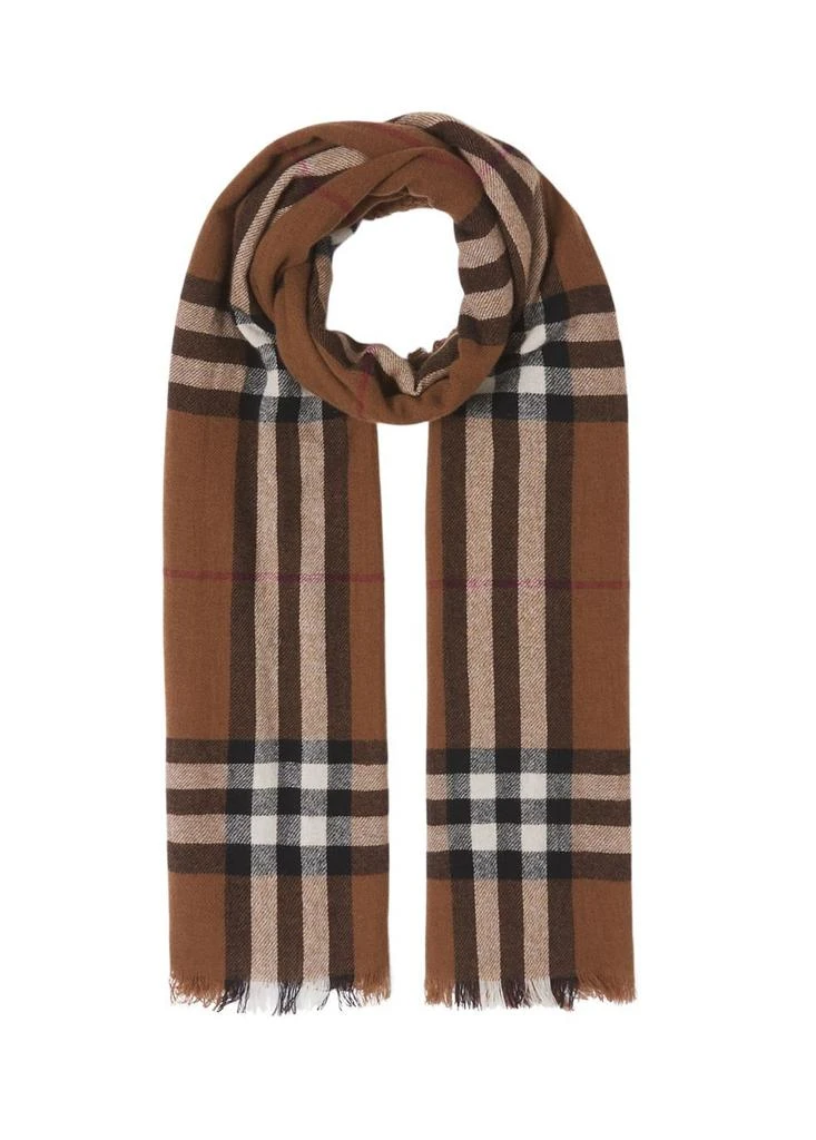 商品Burberry|Check cashmere scarf,价格¥4927,第1张图片