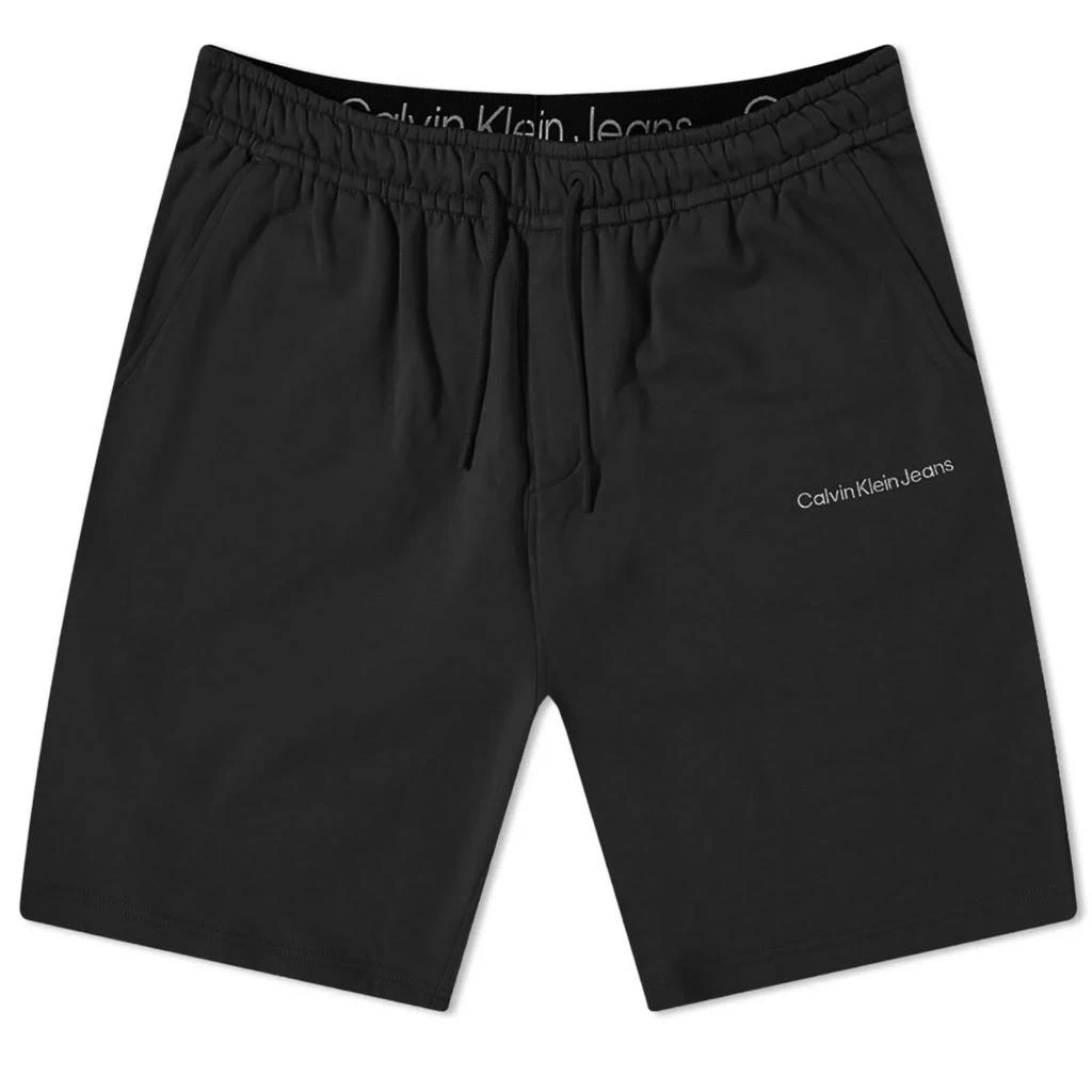 商品Calvin Klein|Calvin Klein Institutional Sweat Short,价格¥273,第1张图片