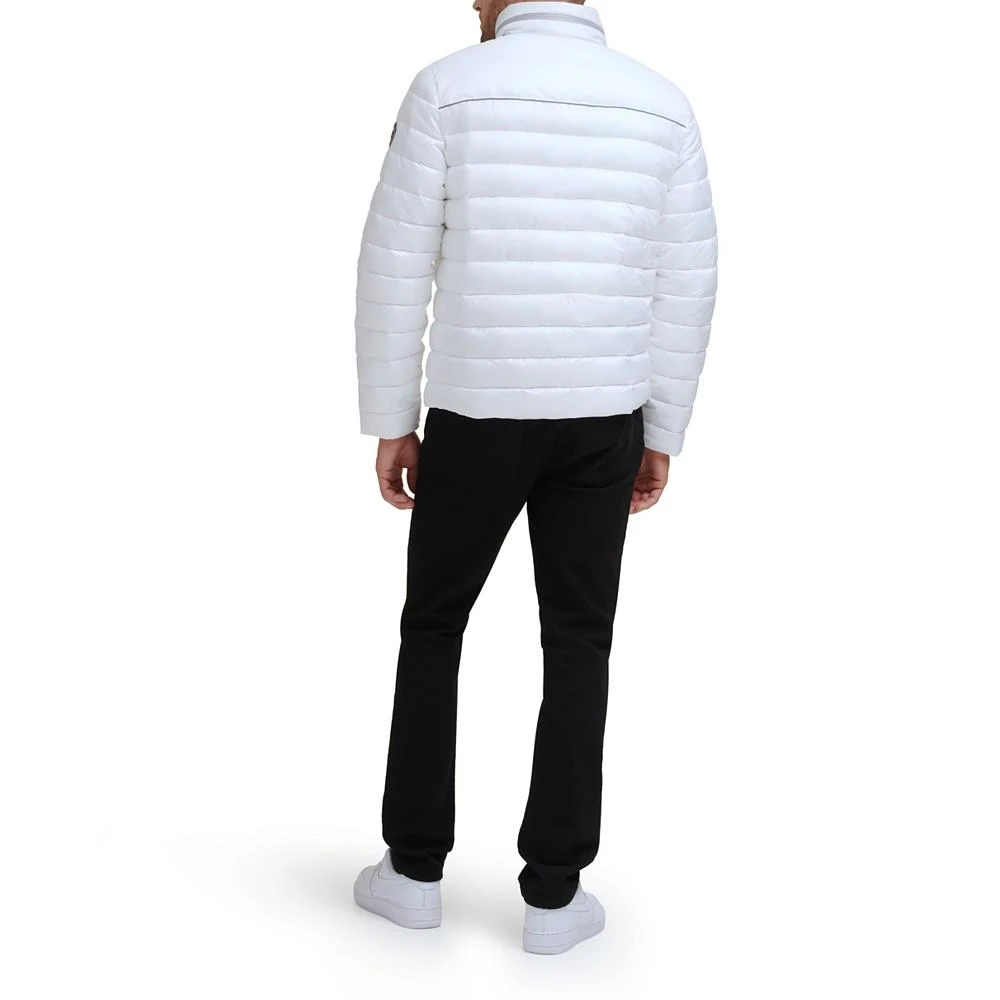 商品Kenneth Cole|Men's Circe Fabric and Fleece Lined Puffer Jacket,价格¥868,第2张图片详细描述