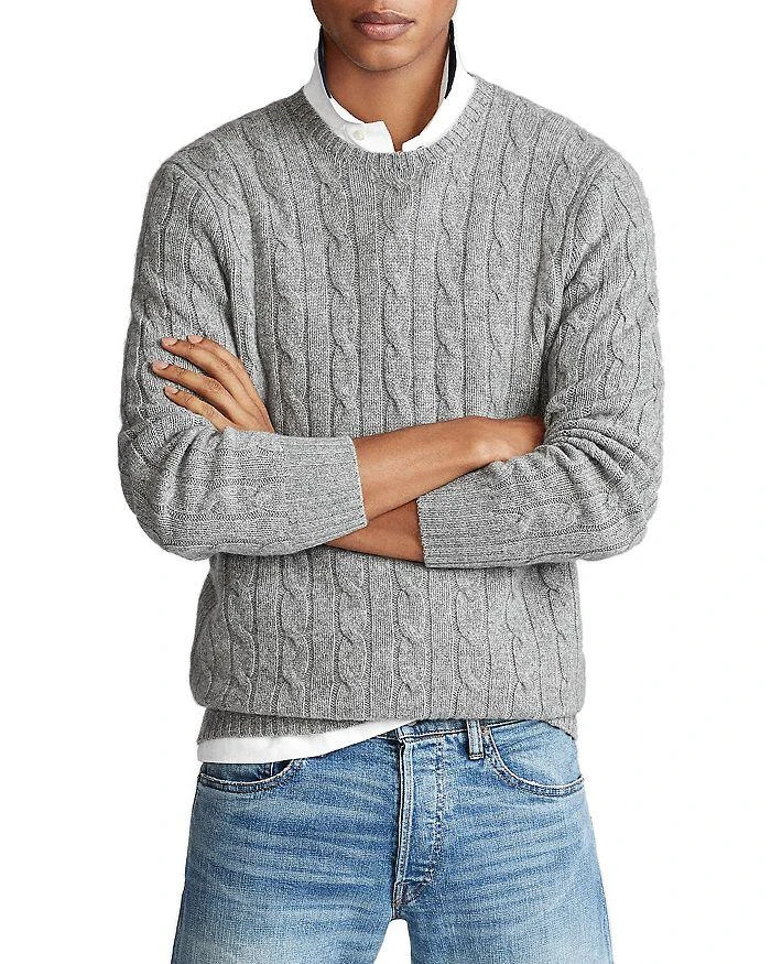 商品Ralph Lauren|Cable-Knit Cashmere Sweater,价格¥892,第5张图片详细描述