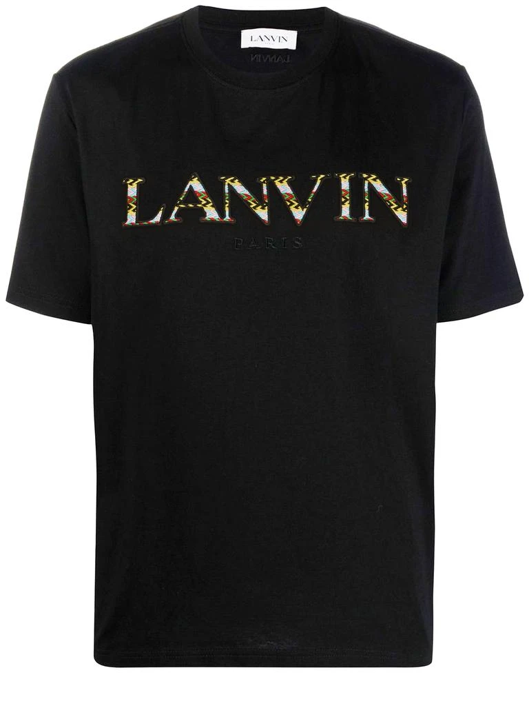 商品Lanvin|Curb black t-shirt,价格¥1931,第1张图片