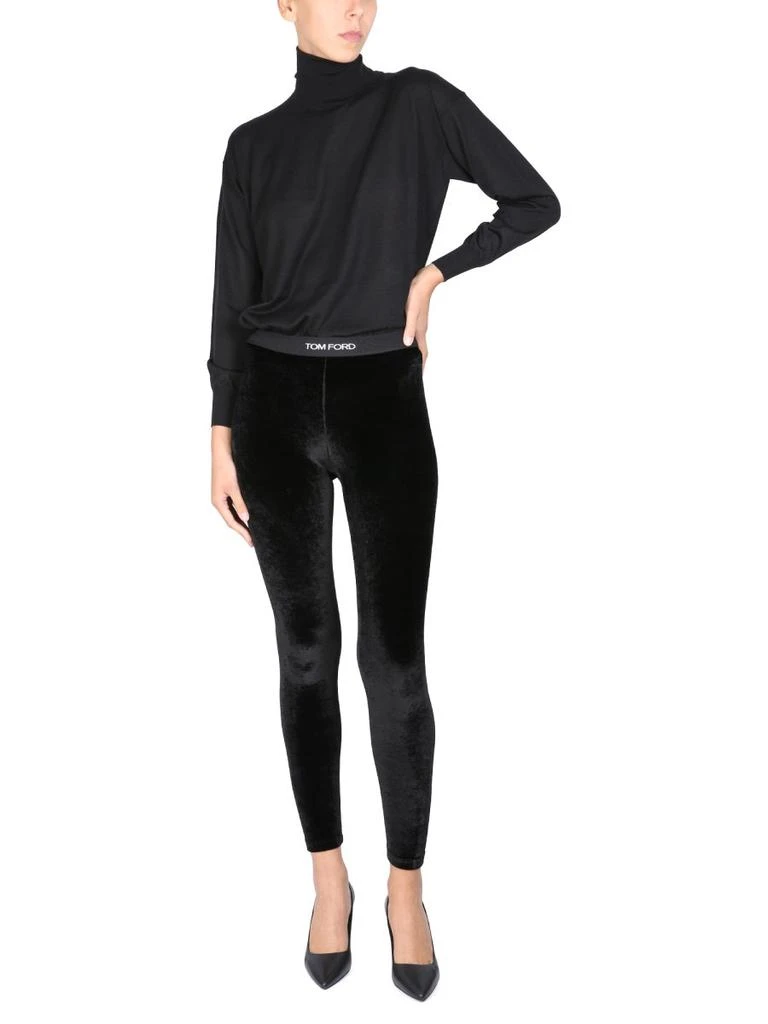 商品Tom Ford|LEGGINGS WITH LOGO,价格¥2308,第4张图片详细描述