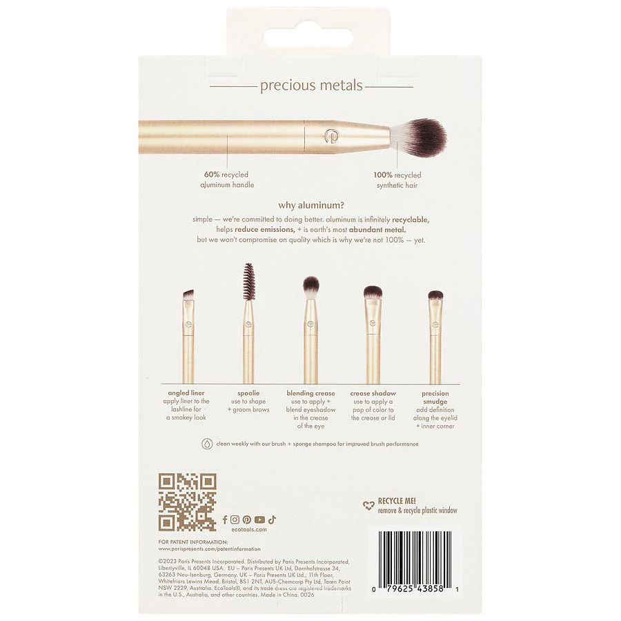 商品EcoTools Precious Metal|Brightening Eye Set,价格¥79,第2张图片详细描述