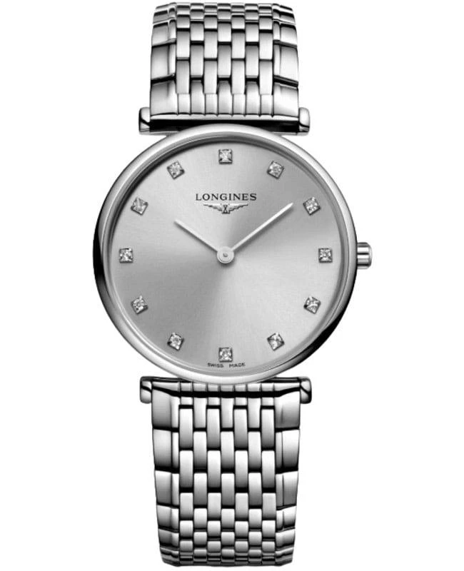 商品Longines|Longines La Grande Classique Quartz Grey Diamond Dial Steel Women's Watch L4.512.4.70.C,价格¥9269,第1张图片