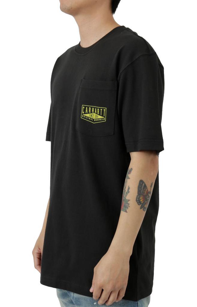 商品Carhartt|(105176) Loose Fit Heavyweight Short Sleeve Workwear Graphic T-Shirt - Black,价格¥107,第5张图片详细描述