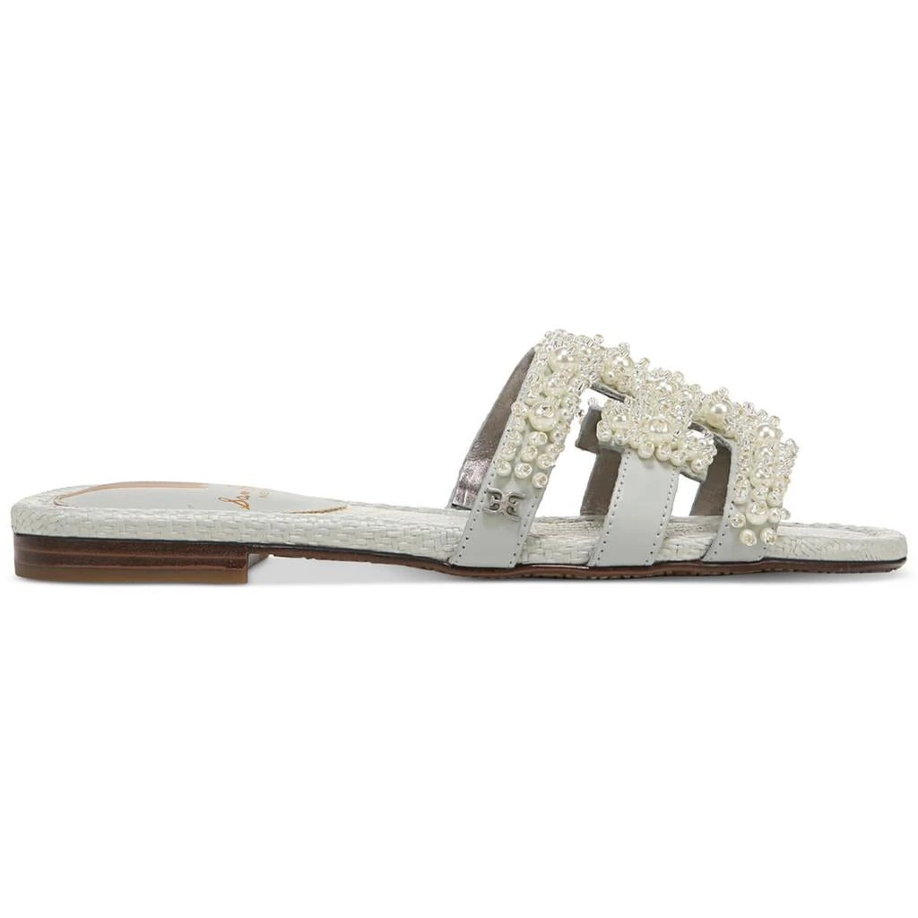 Sam Edelman Womens bay perla Embellished Slip On Slide Sandals 商品