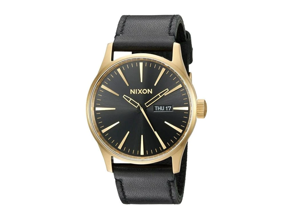 商品Nixon|Sentry Leather 腕表,价格¥1324,第1张图片