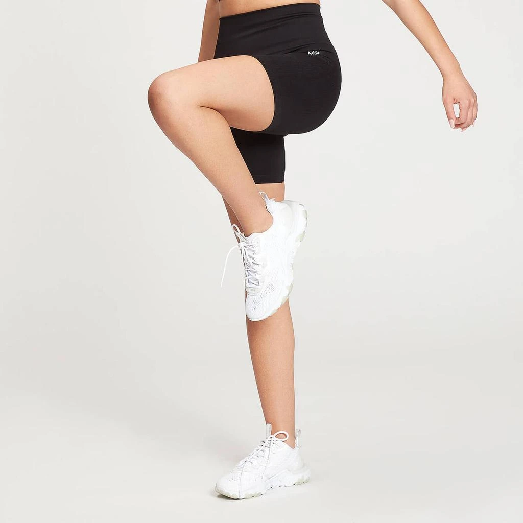 商品Myprotein|MP Women's Shape Seamless Cycling Shorts - Black,价格¥128,第4张图片详细描述