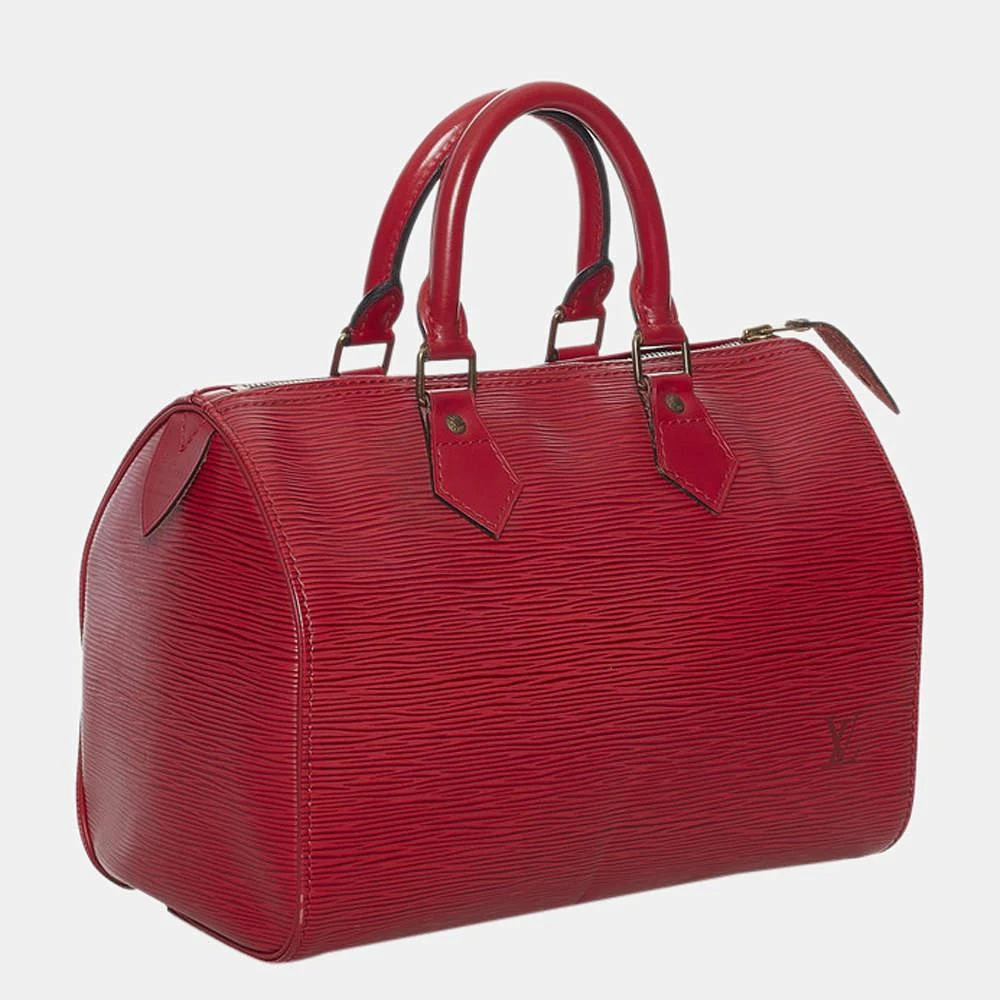 商品[二手商品] Louis Vuitton|Louis Vuitton Red Epi Speedy 25 Bag,价格¥4891,第2张图片详细描述