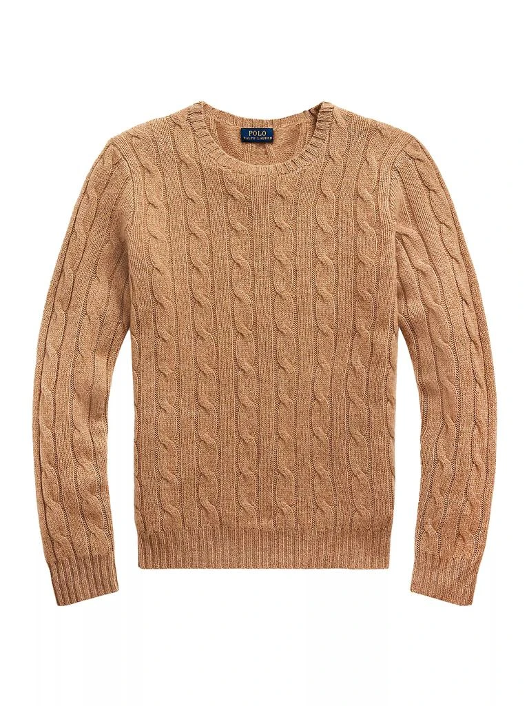 商品Ralph Lauren|Julianna Cable-Knit Cashmere Sweater,价格¥3726,第1张图片
