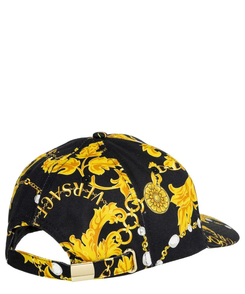 商品Versace|Chain Couture Cotton Hat,价格¥787,第2张图片详细描述