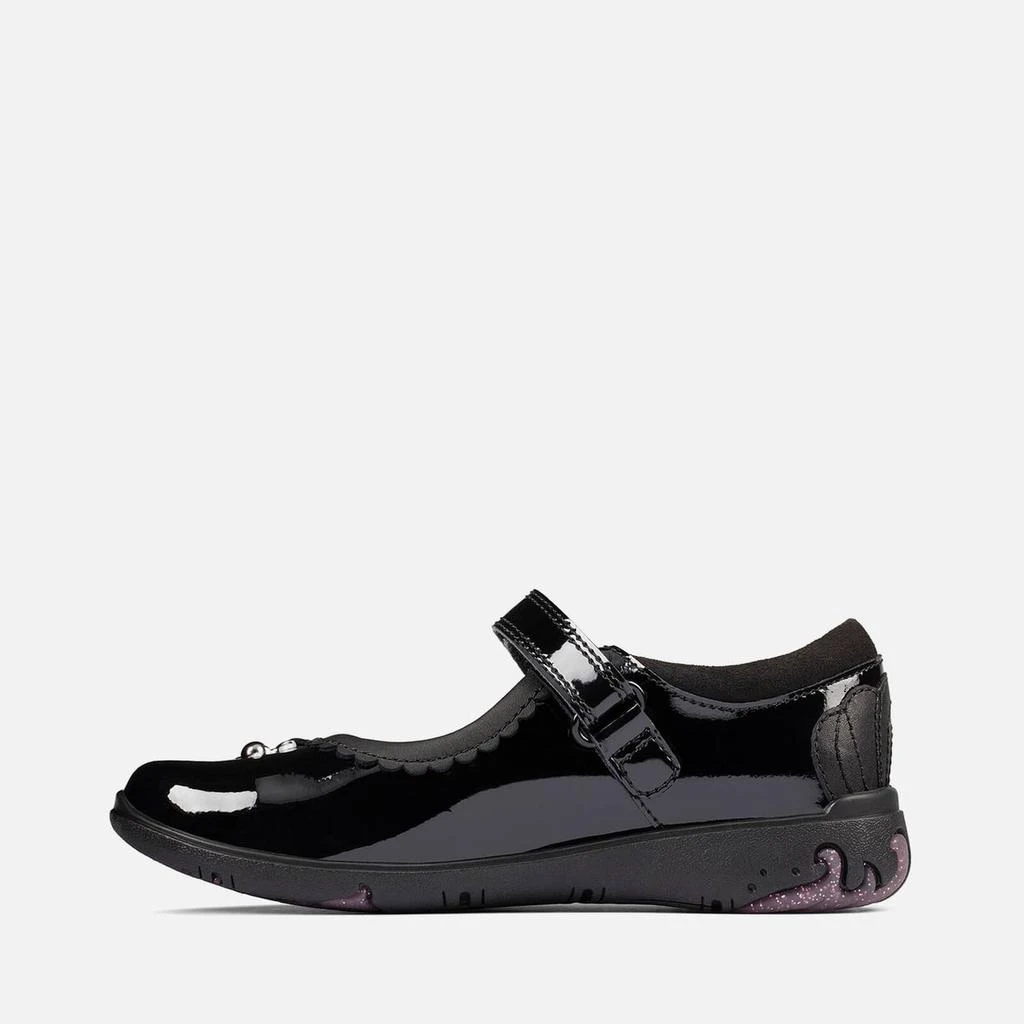 商品Clarks|Clarks Kids' Sea Shimmer School Shoes - Black Patent,价格¥271,第4张图片详细描述