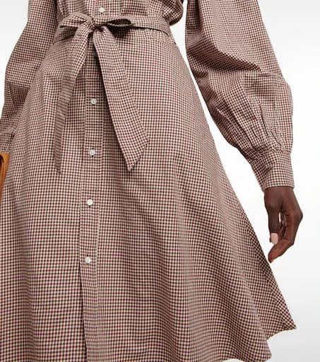 商品Ralph Lauren|格纹棉质衬衫式连衣裙,价格¥1312,第5张图片详细描述