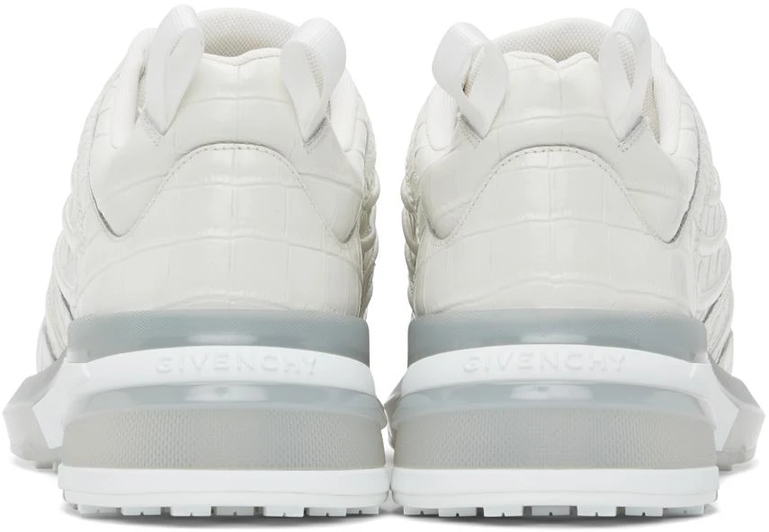商品Givenchy|White Croc GIV 1 Sneakers,价格¥3535,第4张图片详细描述