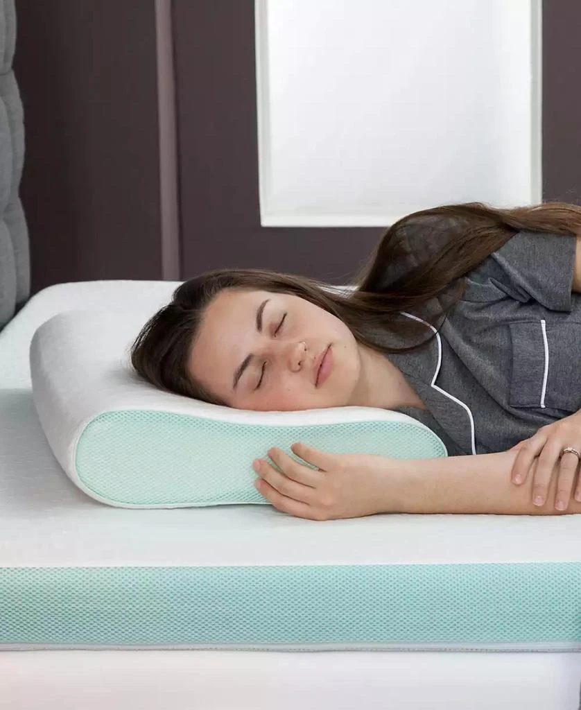 Natural Comfort Contour Memory Foam Pillow, Standard, Exclusively at Macy’s 商品