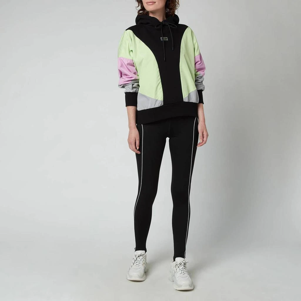 商品The Hut|MSGM ActiveWomen's Colourblock Sweatshirt - Black,价格¥248,第3张图片详细描述