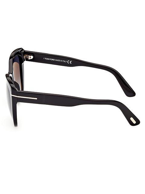 商品Tom Ford|Nora 57MM Cat Eye Sunglasses,价格¥3318,第6张图片详细描述