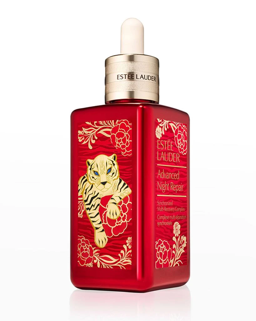 商品Estée Lauder|3.9 oz. Advanced Night Repair Synchronized Multi-Recovery Complex in Year of the Tiger Red Bottle,价格¥1533,第1张图片