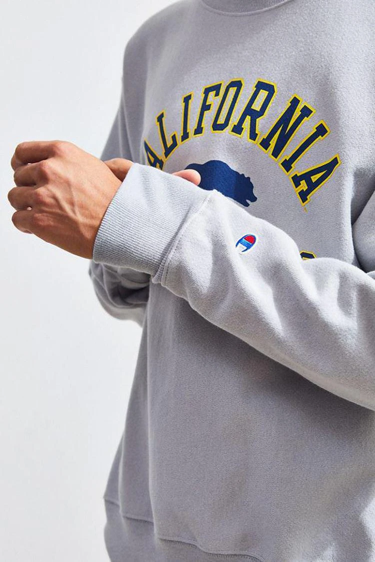 商品CHAMPION|Champion UO Exclusive University of California, Berkeley Golden Bears Crew-Neck Sweatshirt,价格¥222,第5张图片详细描述