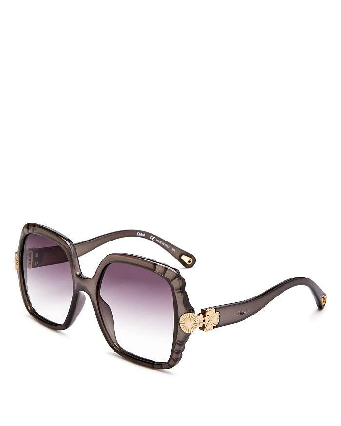 商品Chloé|Square Sunglasses, 55mm,价格¥2693,第3张图片详细描述