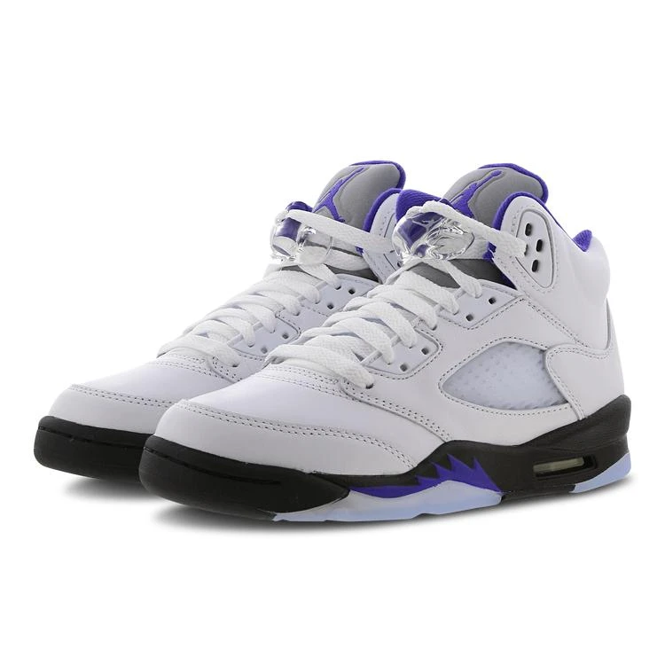 商品Jordan|Jordan 5 Retro - Grade School Shoes,价格¥850,第2张图片详细描述