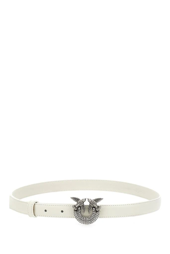 商品PINKO|Pinko Love Birds Logo Plaque Belt,价格¥576,第1张图片