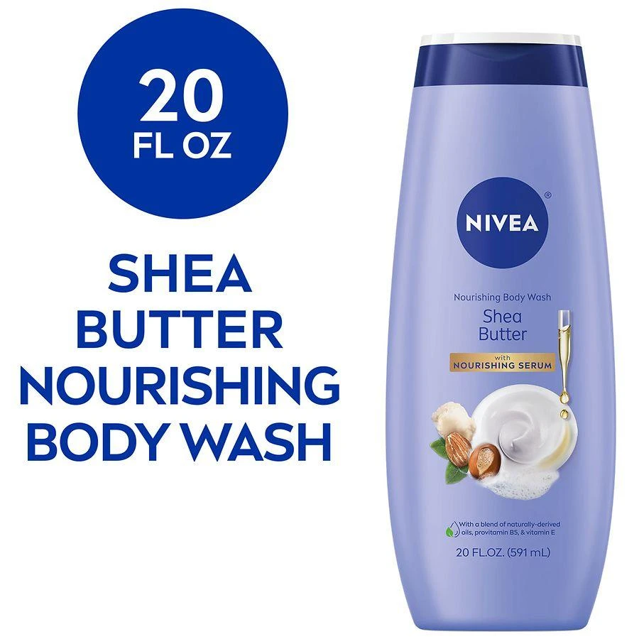 商品Nivea|Nourishing Care Body Wash with Nourishing Serum Shea Butter,价格¥52,第3张图片详细描述