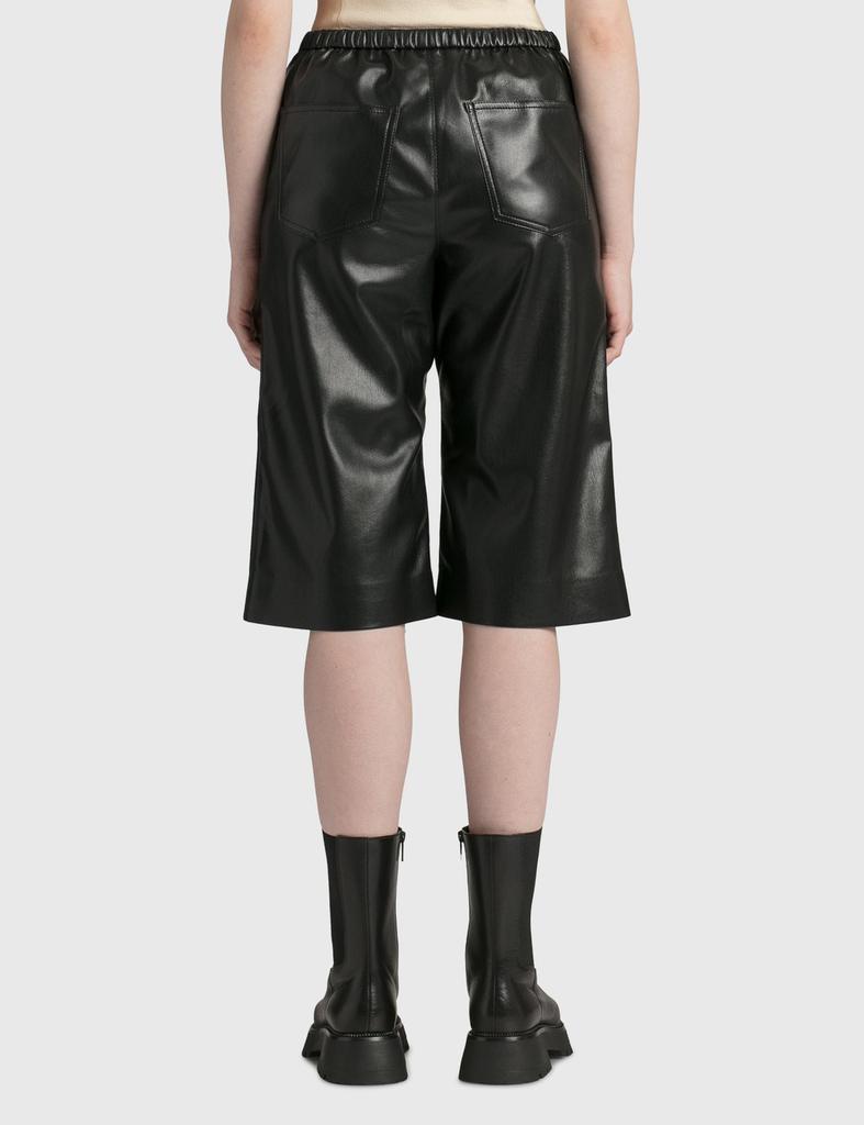 商品Nanushka|Wendel Leather Shorts,价格¥1091,第5张图片详细描述