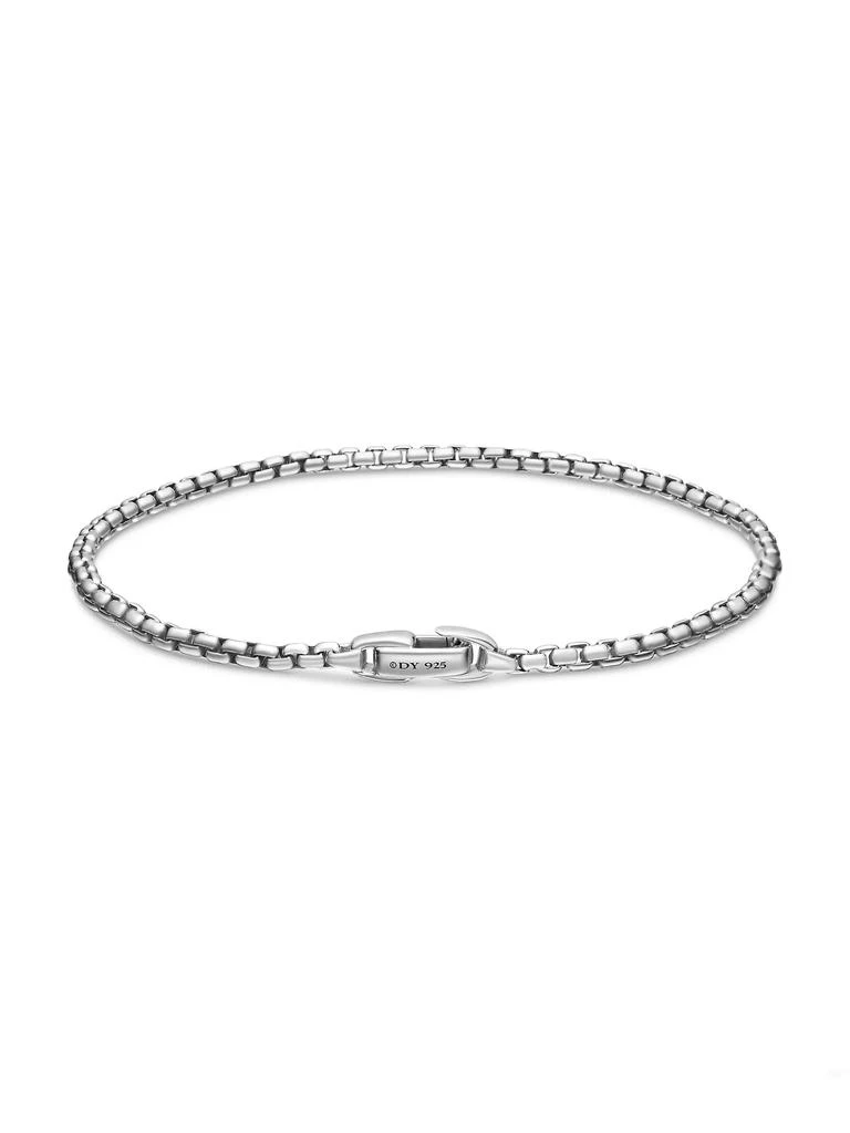 商品David Yurman|Box Chain Bracelet in Sterling Silver, 2.7MM,价格¥1468,第4张图片详细描述