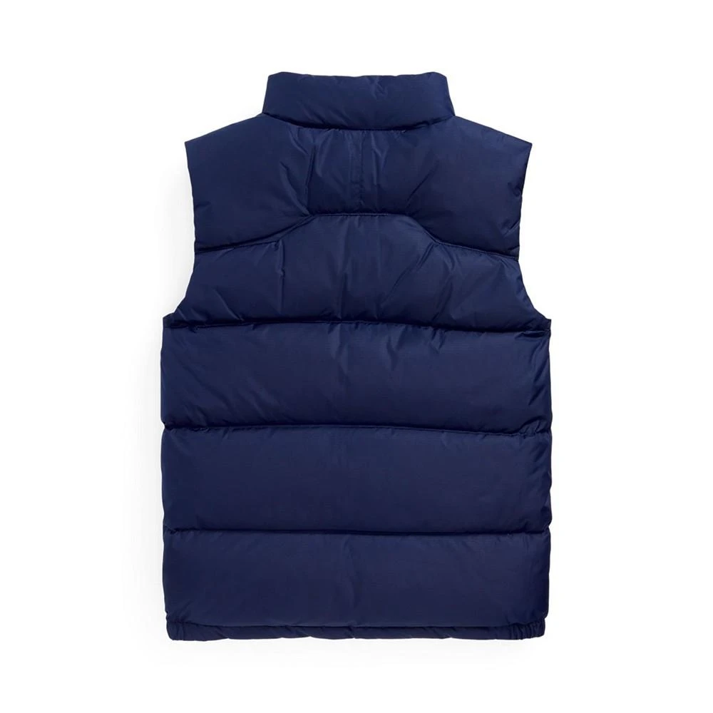 商品Ralph Lauren|Big Boys Water- Repellent Full Zip Vest,价格¥724,第2张图片详细描述