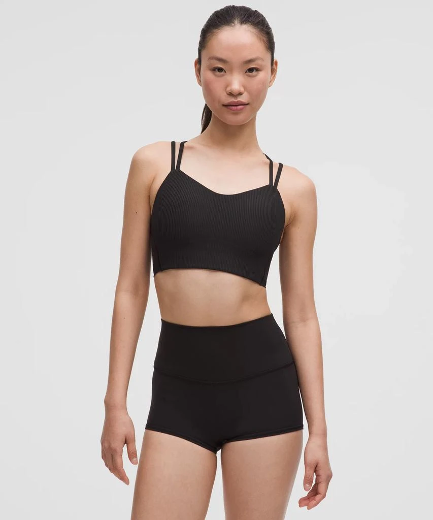 商品Lululemon|Like a Cloud Ribbed Longline Bra *Light Support, B/C Cup,价格¥481,第1张图片