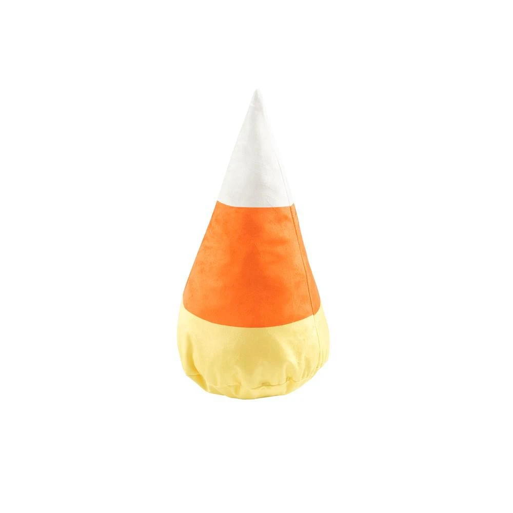商品Lush Décor|Candy Corn Halloween Decorative Pillow, 16" x 9",价格¥748,第1张图片