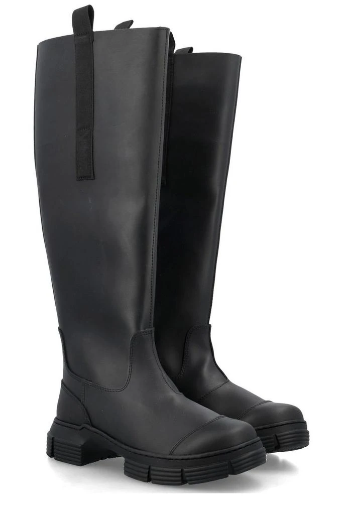 商品Ganni|Ganni Country Knee-High Slip-On Boots,价格¥1581,第3张图片详细描述