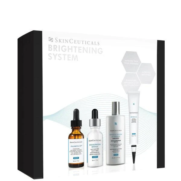 商品SkinCeuticals|SkinCeuticals Brightening Vitamin C & Retinol Skin System Routine Kit ($420.00 Value),价格¥2660,第1张图片