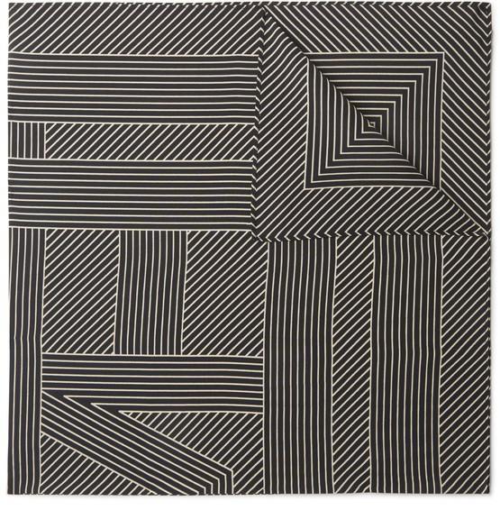 商品Totême|花押字母丝绸方巾,价格¥2035,第1张图片
