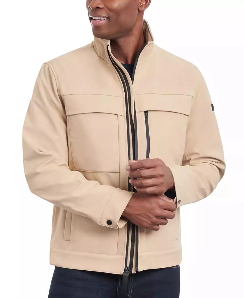 商品Michael Kors|Men's Dressy Full-Zip Soft Shell Jacket,价格¥449,第5张图片详细描述