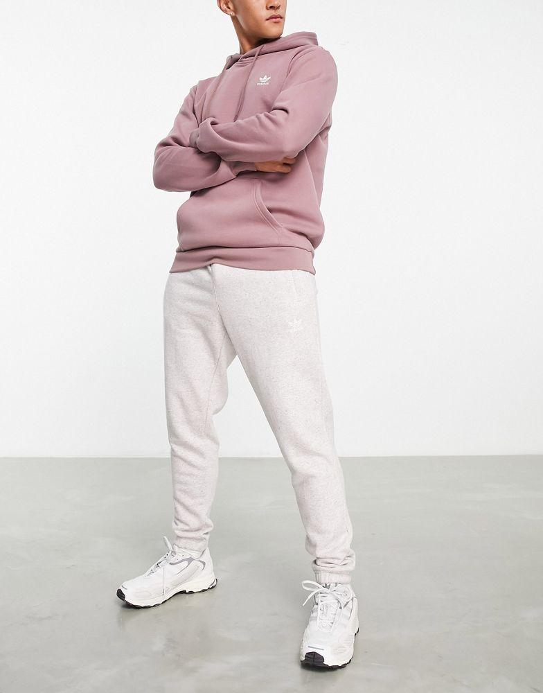 adidas Originals essentials joggers in white商品第4张图片规格展示