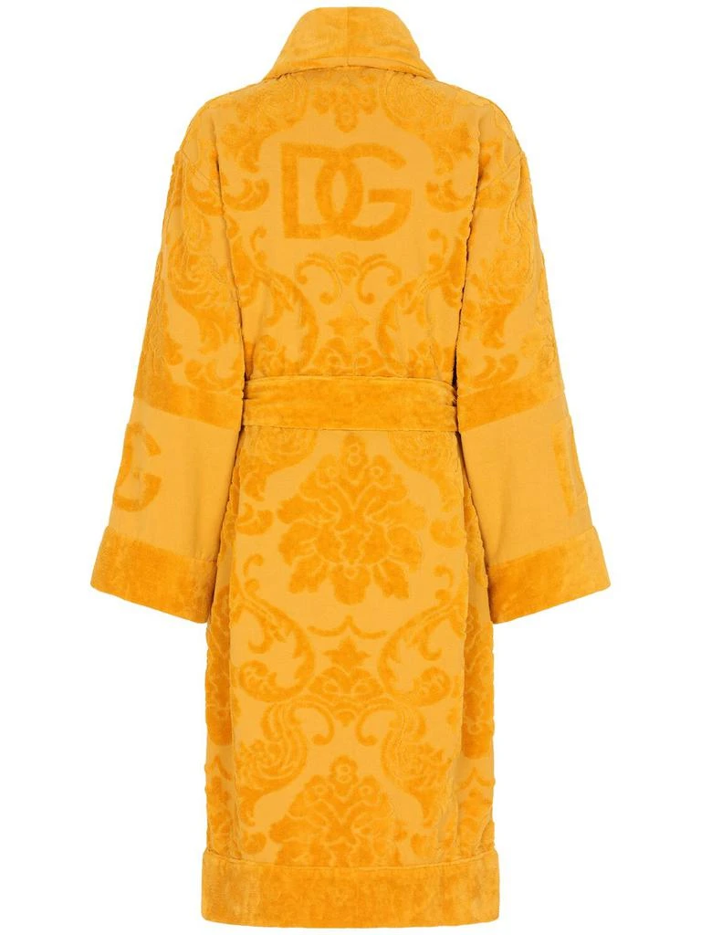 商品Dolce & Gabbana|Cotton Jacquard Bathrobe,价格¥4938,第1张图片