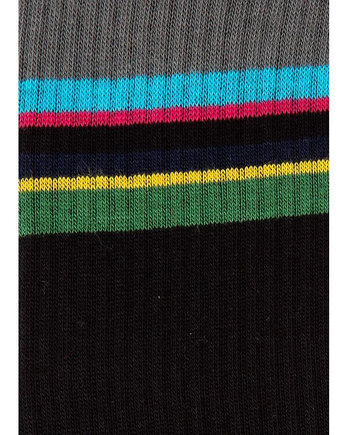 商品Paul Smith|Cotton Blend Stripe Mid Calf Sport Socks, Pack of 3,价格¥373,第2张图片详细描述