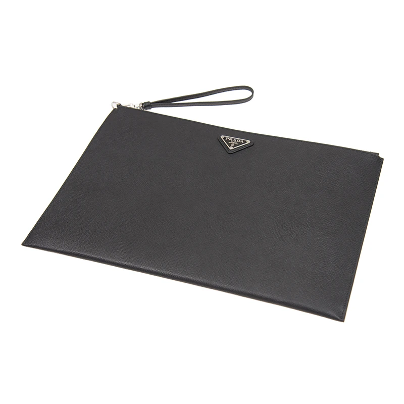 Prada 普拉达 男士黑色手拿包 2NH001-PN9-F0002 商品