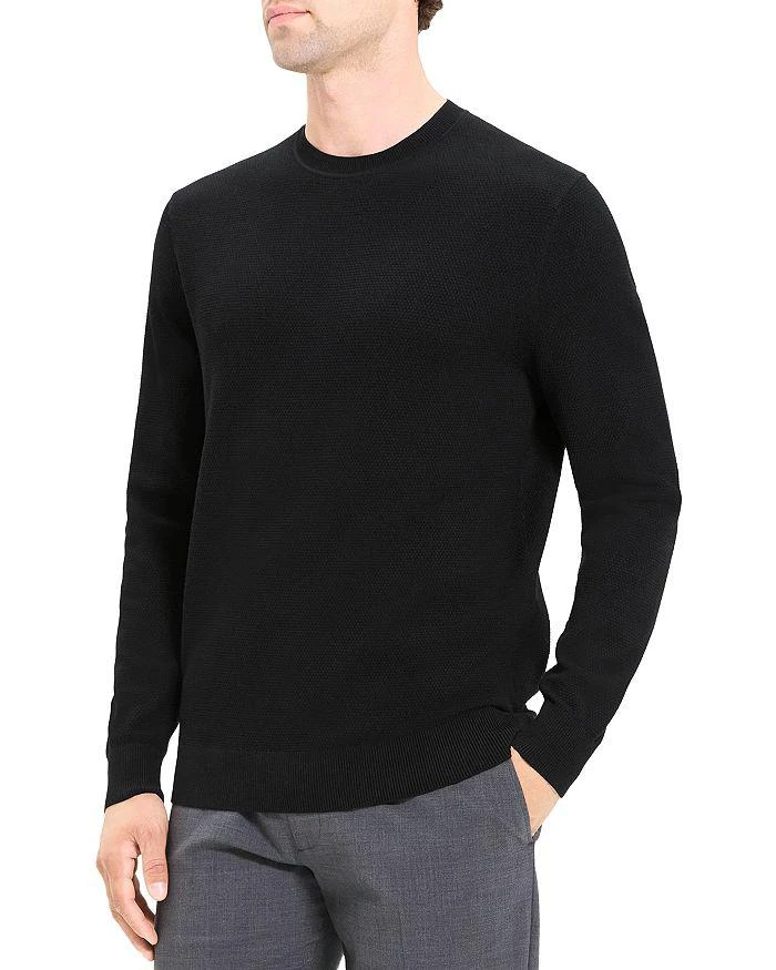 商品Theory|Datter Stretch Textured  Crewneck Sweater,价格¥595,第1张图片