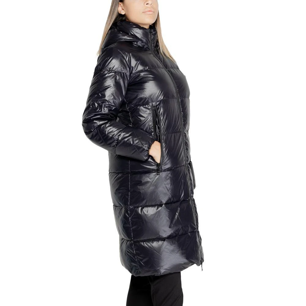 商品Armani Exchange|Armani Exchange Black Polyamide Jackets & Coat,价格¥3351,第5张图片详细描述