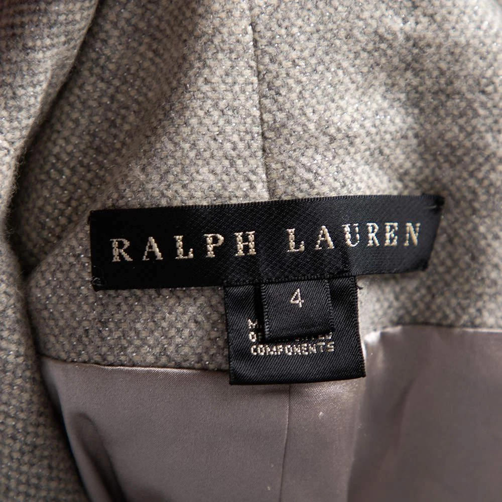 商品[二手商品] Ralph Lauren|Ralph Lauren Ecru Cashmere Knit Button Front Jacket S,价格¥1237,第5张图片详细描述