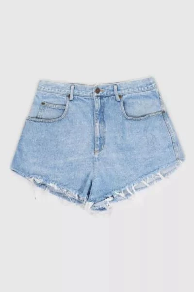 商品Urban Outfitters|Vintage 90s Lizwear Medium Wash Denim High Rise Shorts,价格¥492,第1张图片