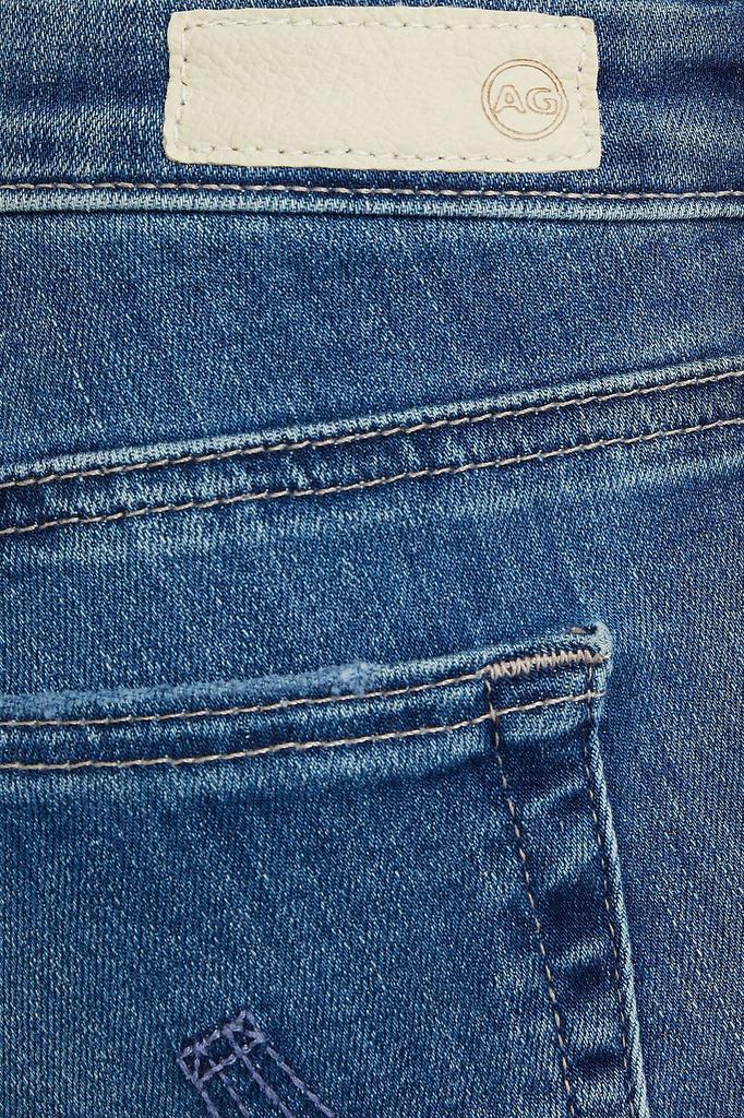 Legging Ankle frayed low-rise skinny jeans商品第4张图片规格展示