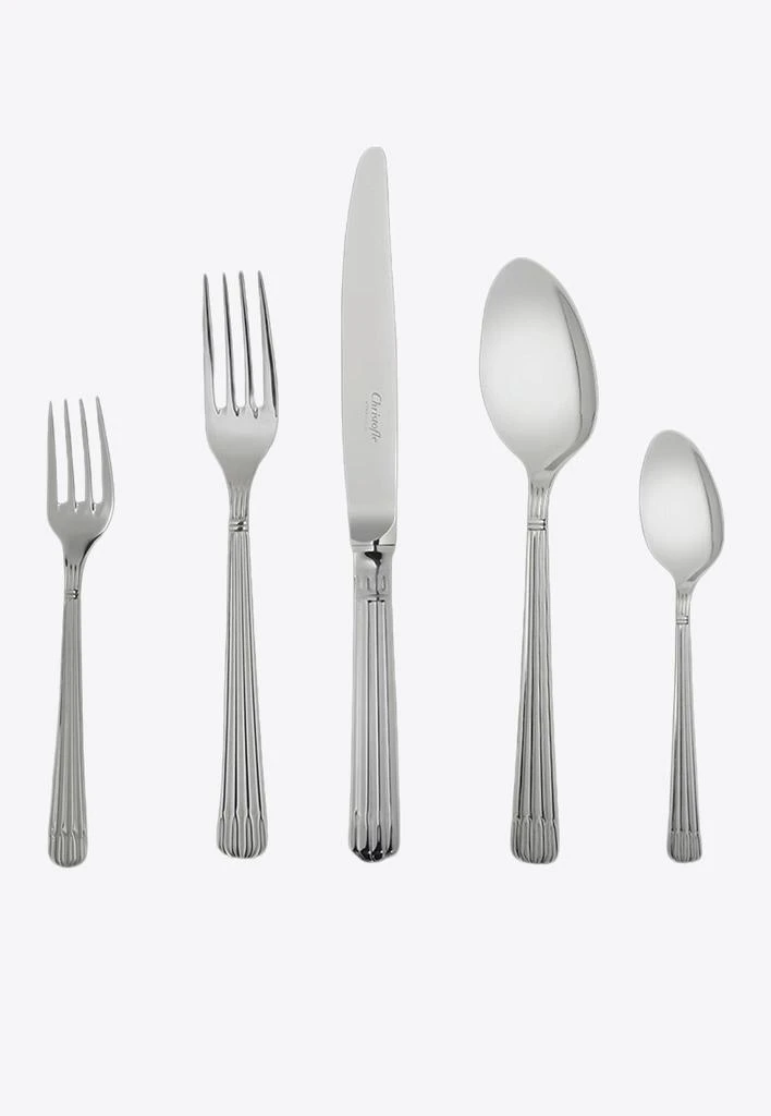 商品Christofle|Osiris Stainless Steel Flatware Set - Set of 36,价格¥11159,第1张图片