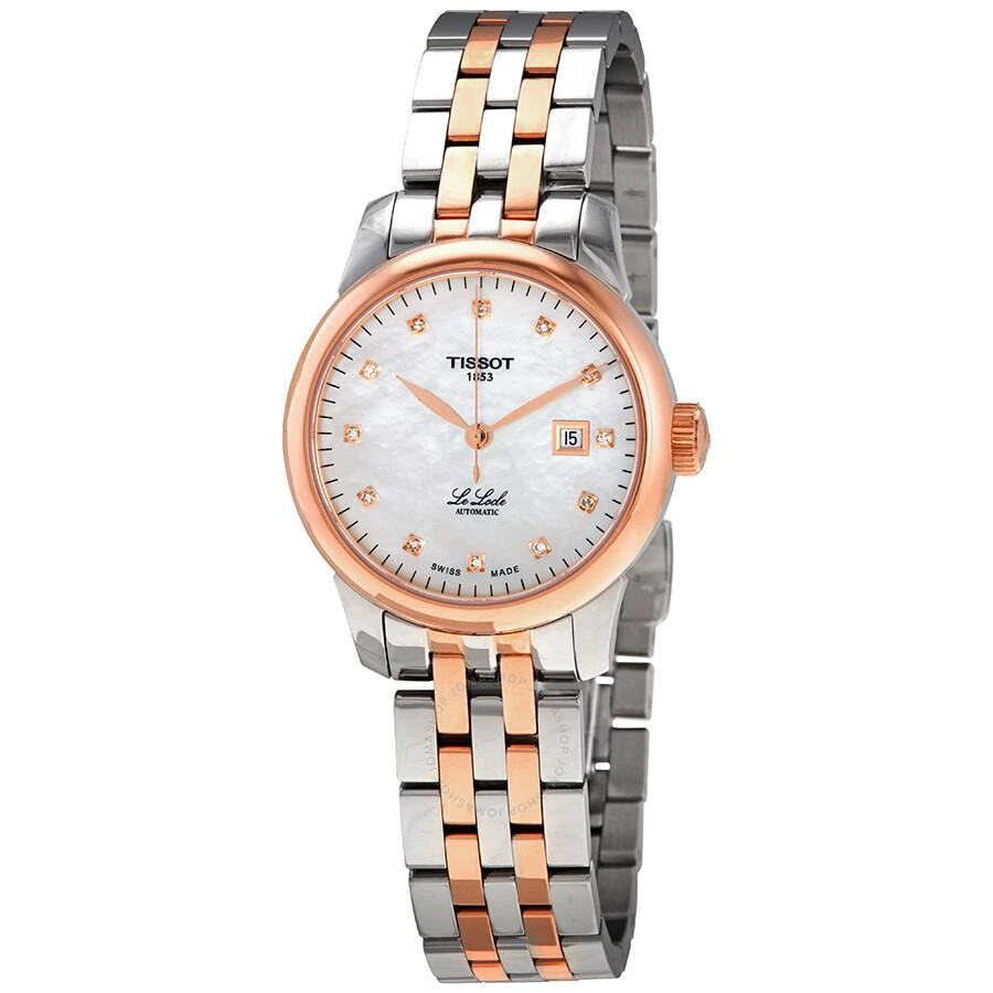 商品Tissot|Le Locle Automatic Diamond Ladies Watch T006.207.22.116.00,价格¥4797,第1张图片